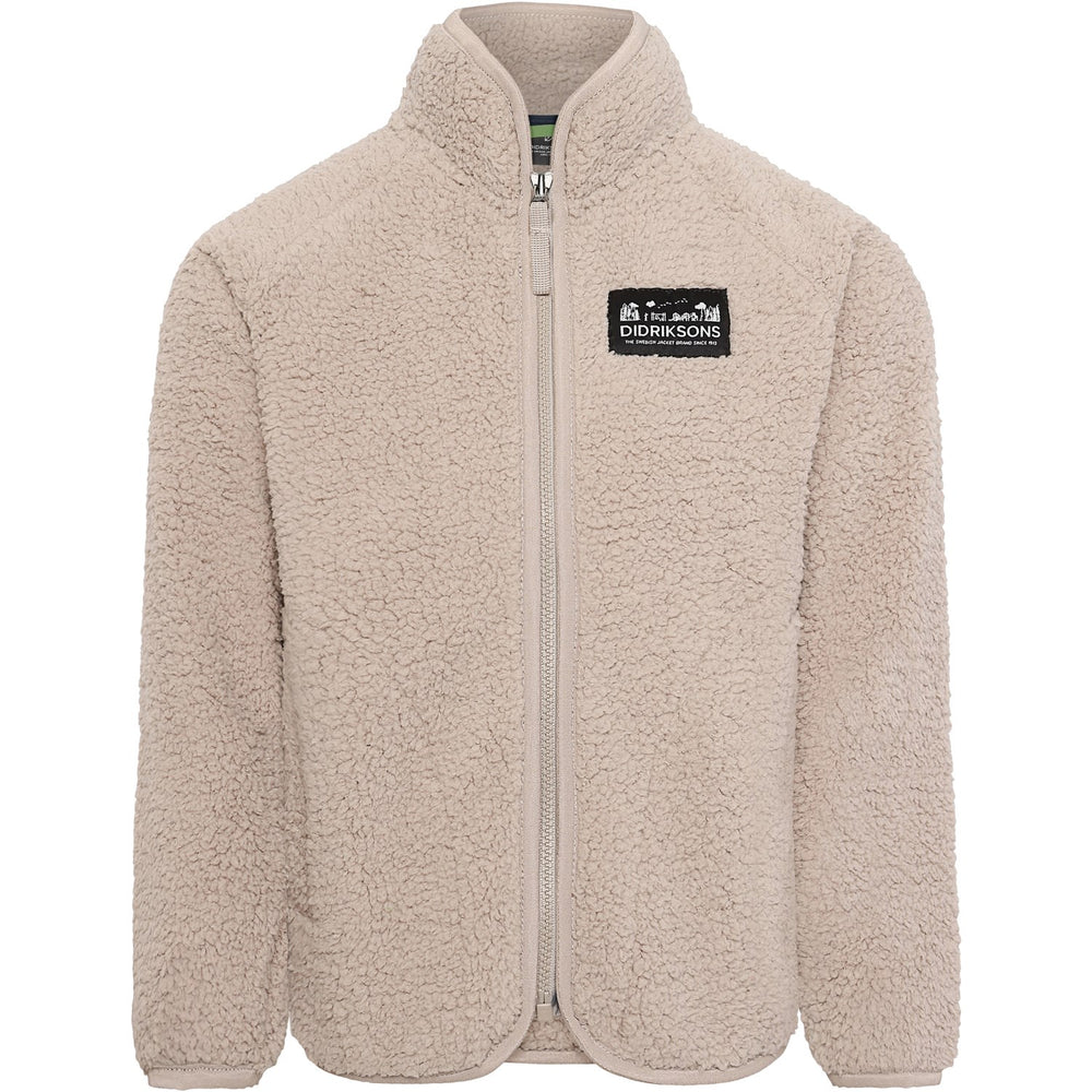 Køb Didriksons Beach Beige Gibbs Kids Fullzip 2