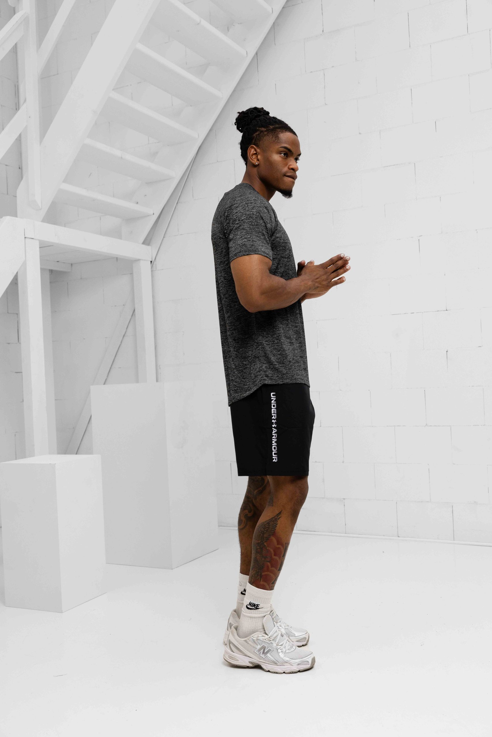 Under Armour Tech 2.0 Zomerset Heren Donkergrijs/Zwart