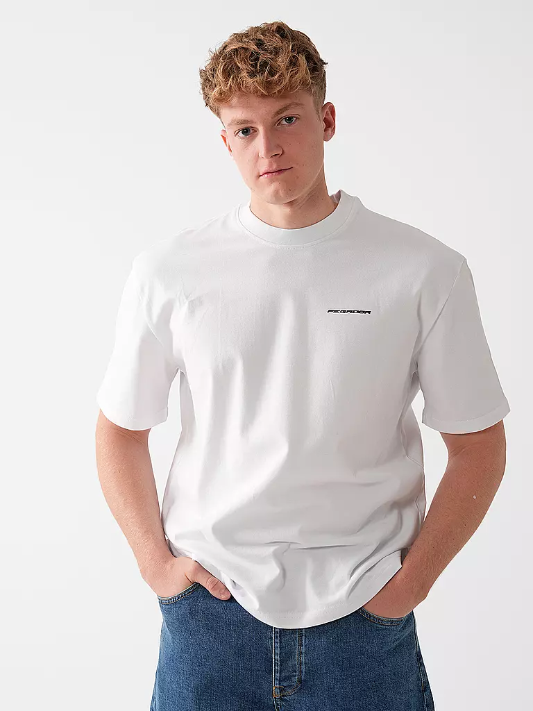 PEGADOR T-Shirt CHARLES weiss