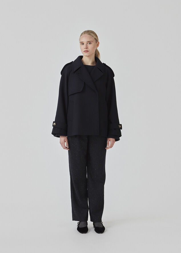 Modström EsmundMD Wool jacket Blå