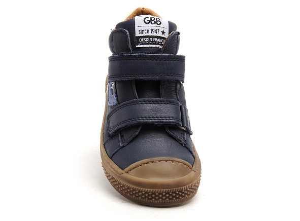 Gbb boots bottine enfant rigolo bleu