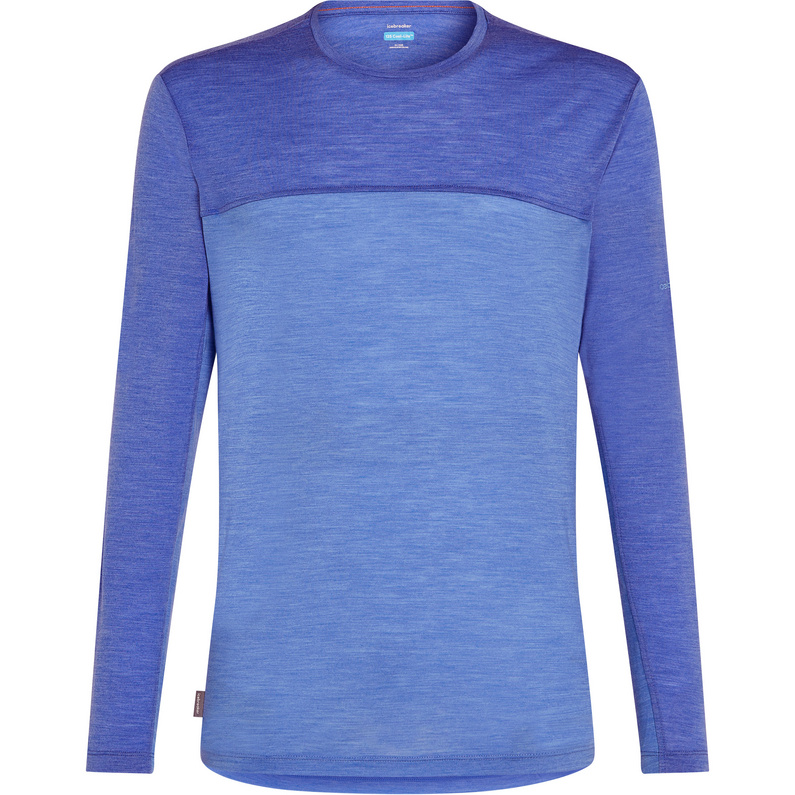 Icebreaker Herren 125 Cool-Lite Sphere Colour Black Longsleeve
