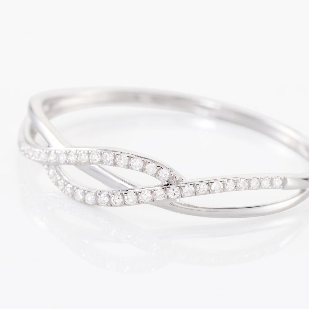 Bague Ursulla Or Blanc Diamant