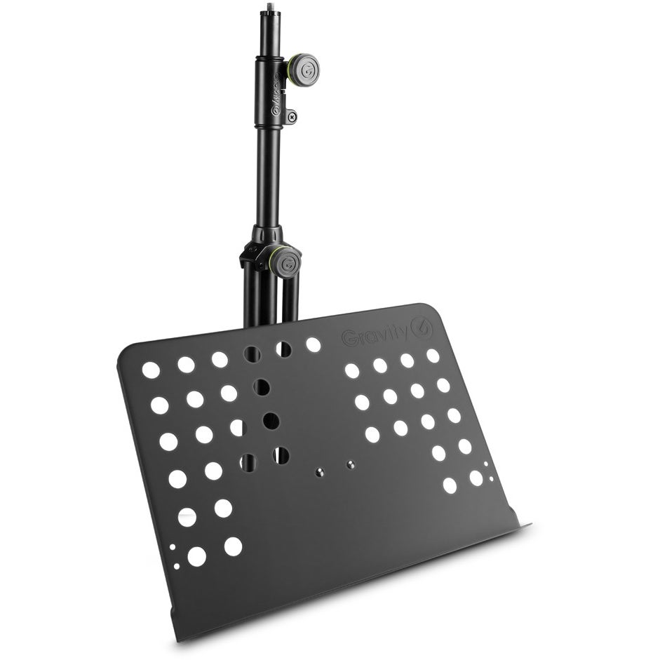 Gravity NS 411 muziekstandaard met geperforeerd blad