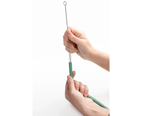Andersson Silicone Straw Set 4pcs with Brushcleaner