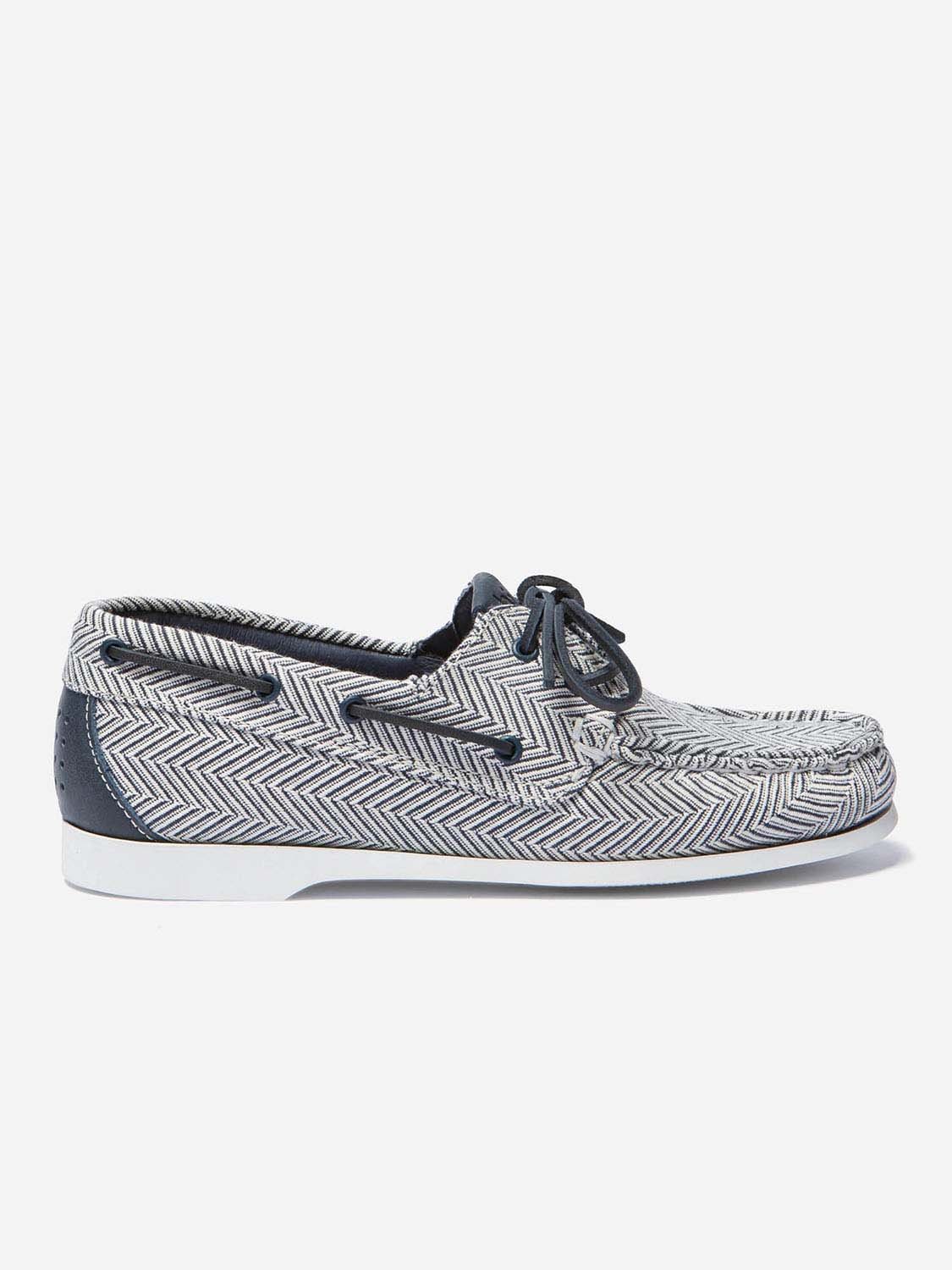 Chaussures Bateau Motifs Bleu Marine