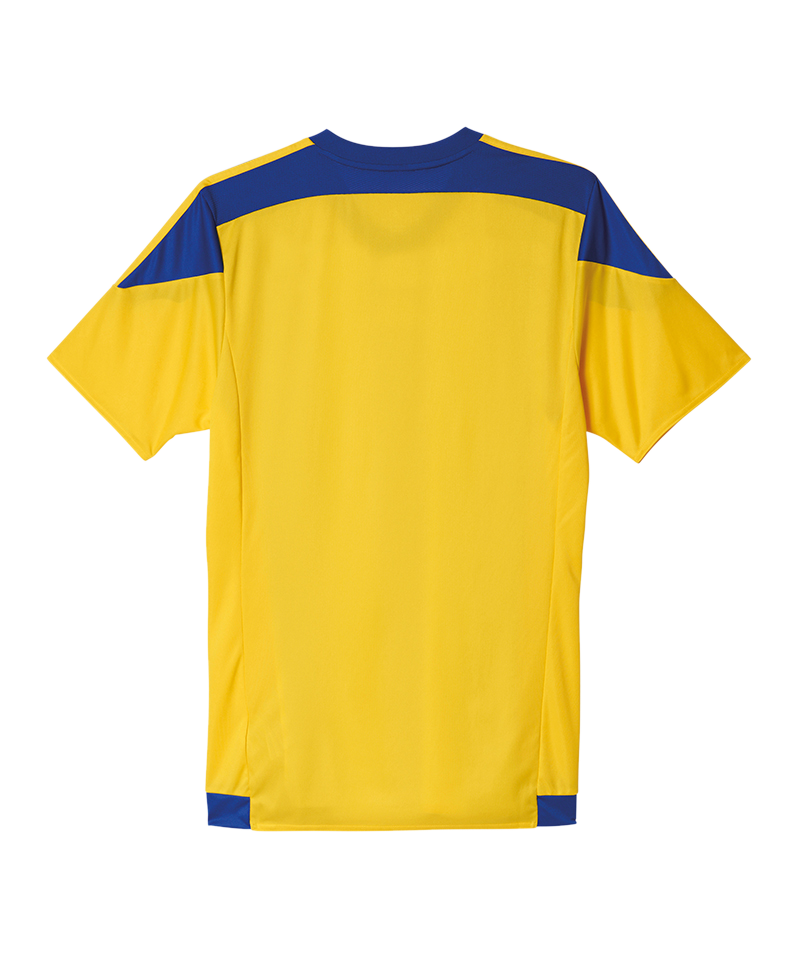 adidas Striped 15 Trikot kurzarm Kids Gelb Blau