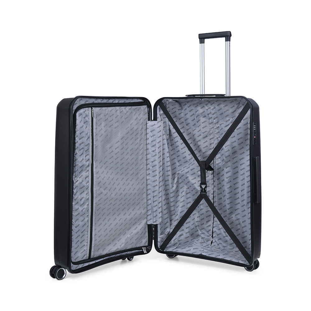 TravelZ Swinger 2-delige kofferset - Black