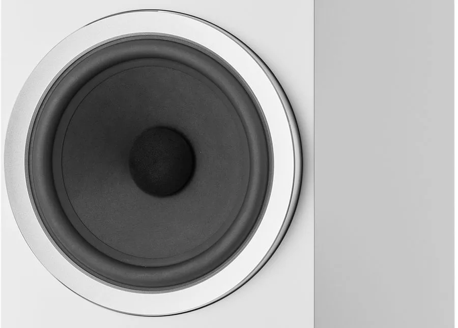 B&W 703 S3 Blanc Satin (la paire) Enceintes colonne