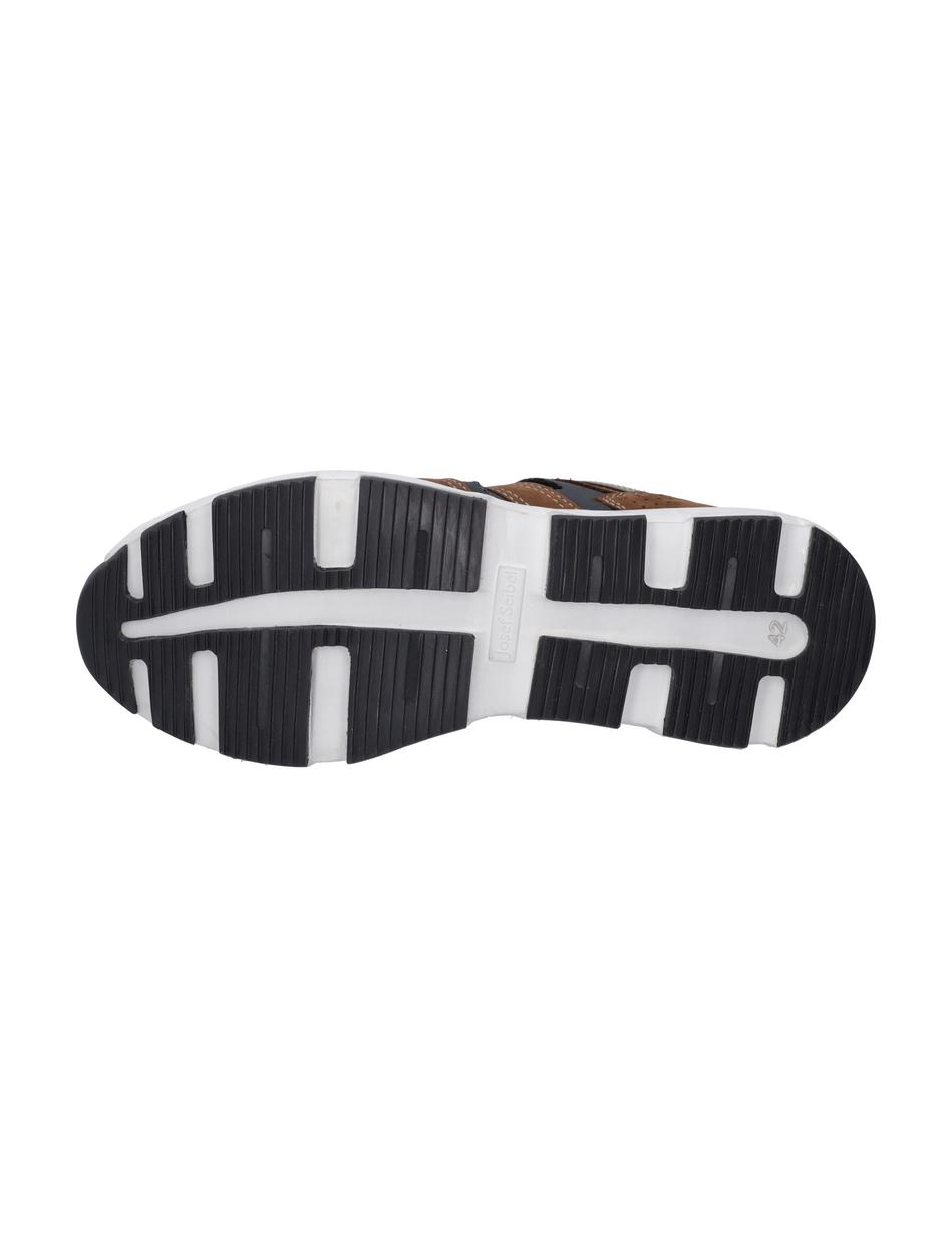 Halbschuh Noah 06, braun-kombi
