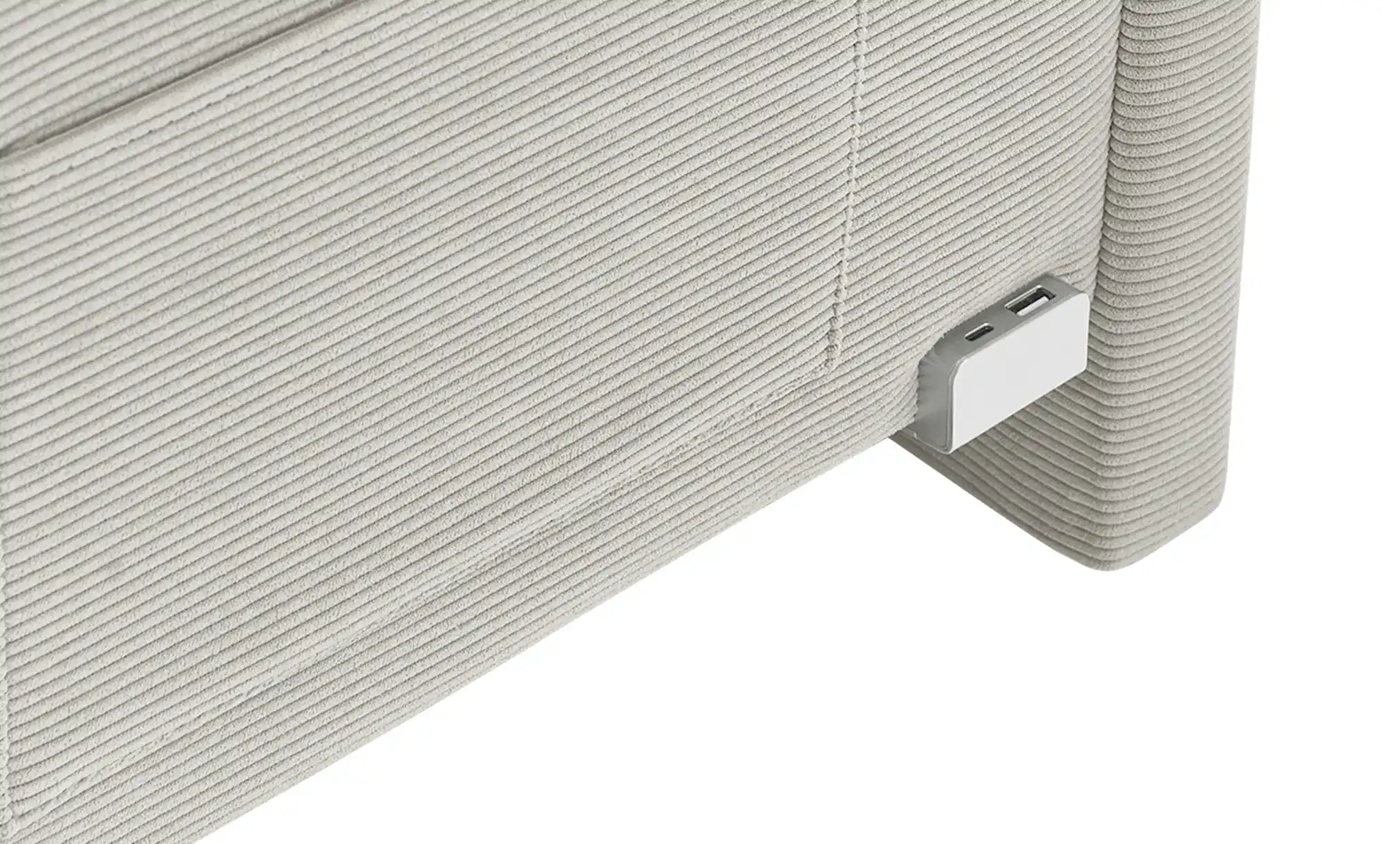 Polsterbettgestell mit USB-Anschluss Cool