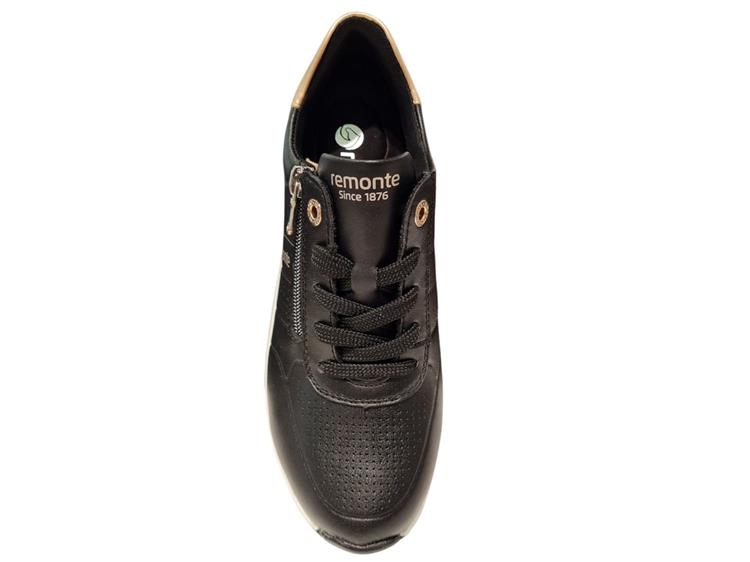 Remonte D2H01 nero/palegold/schwarz