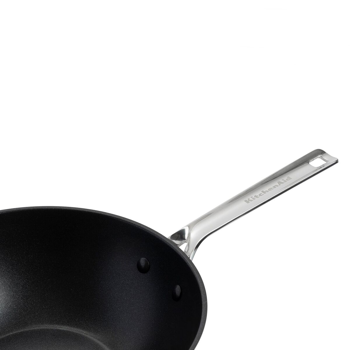 Wok 28 cm, rustfritt stål