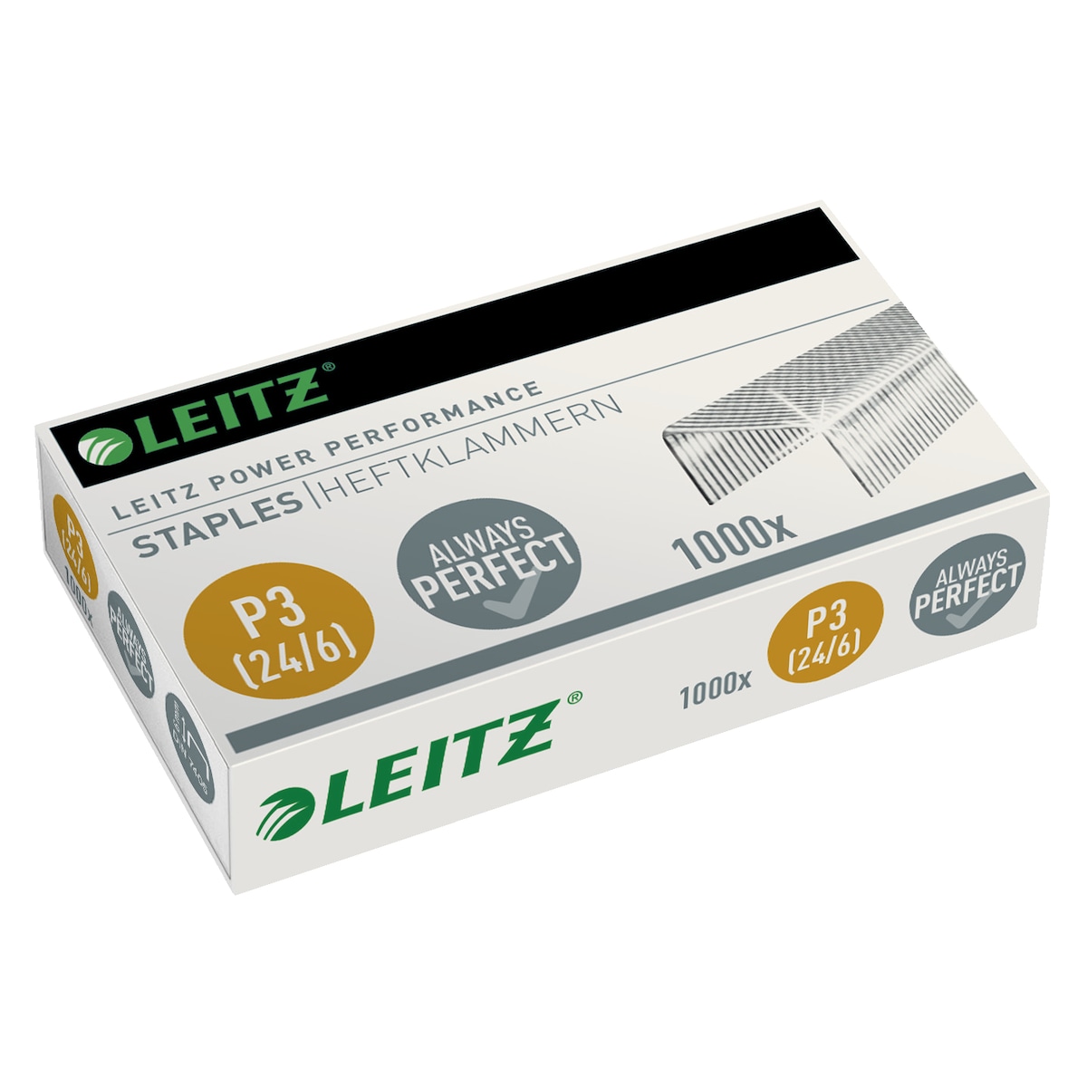 Heftestift Leitz Power Performance P3 24/6 Eske a 1000