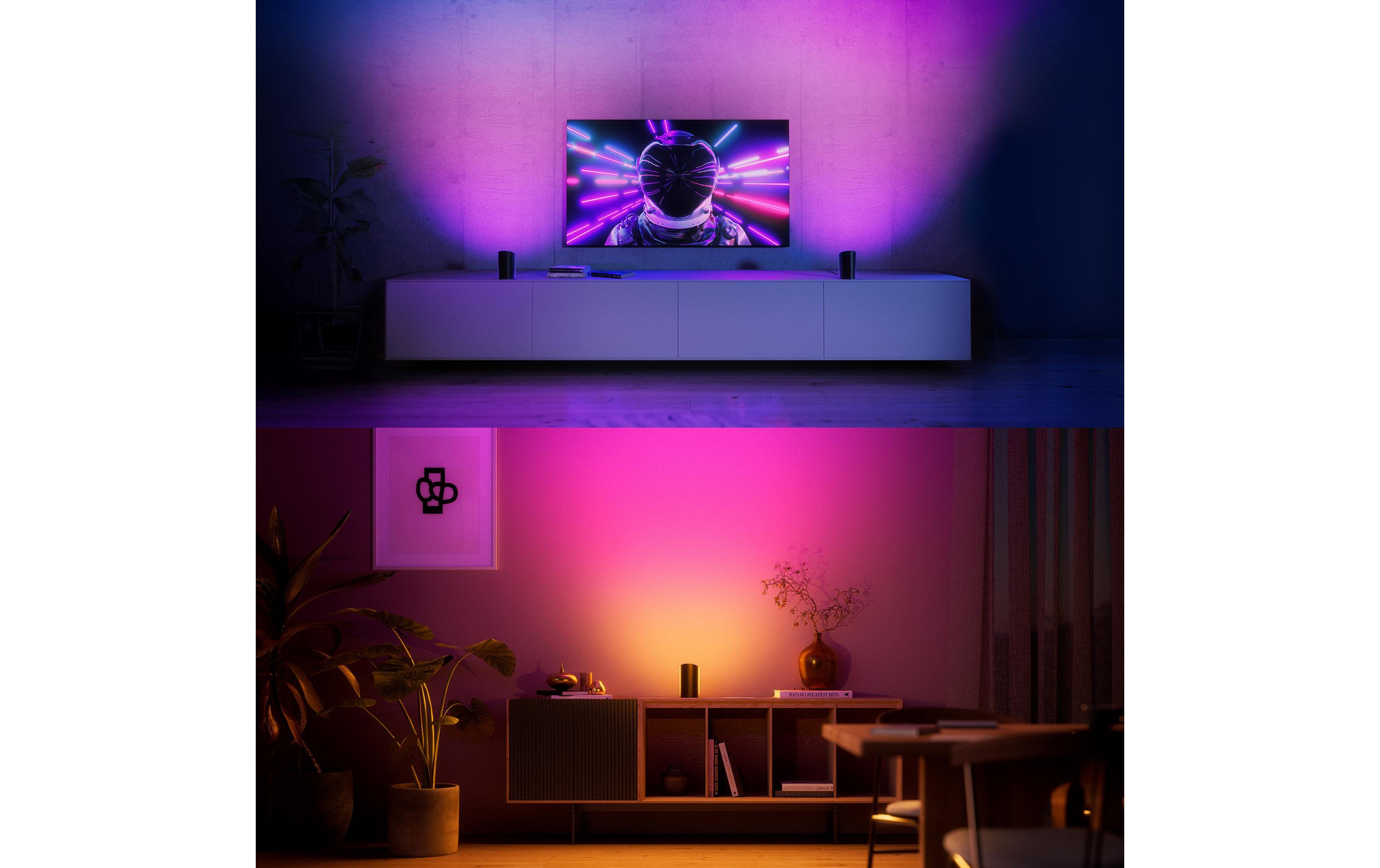 Play Wallwasher duo Schwarz<br>Play Wallwasher mit ColorCast Funktion