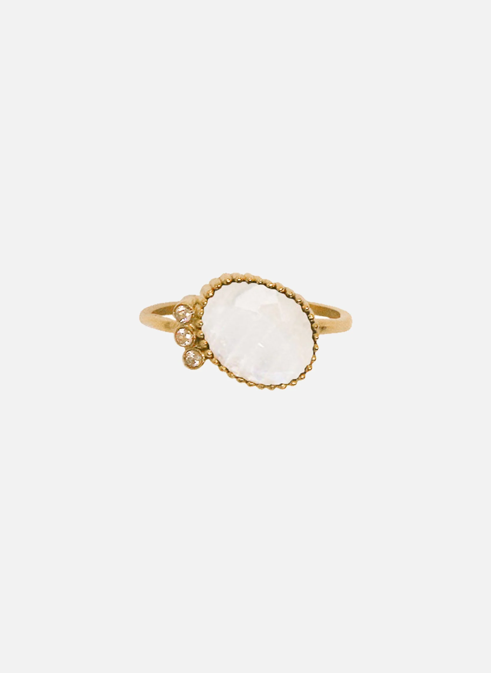 THALASSA - Bague fine thalassa | Blanc