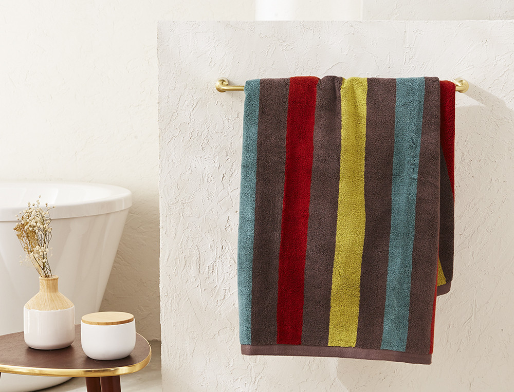Drap de bain jacquard-Tonka