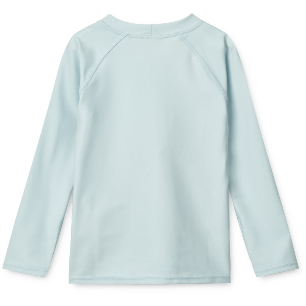 Køb LIEWOOD It Comes I Waves / Pure Sky Noah Placement Longsleeve Badebluse