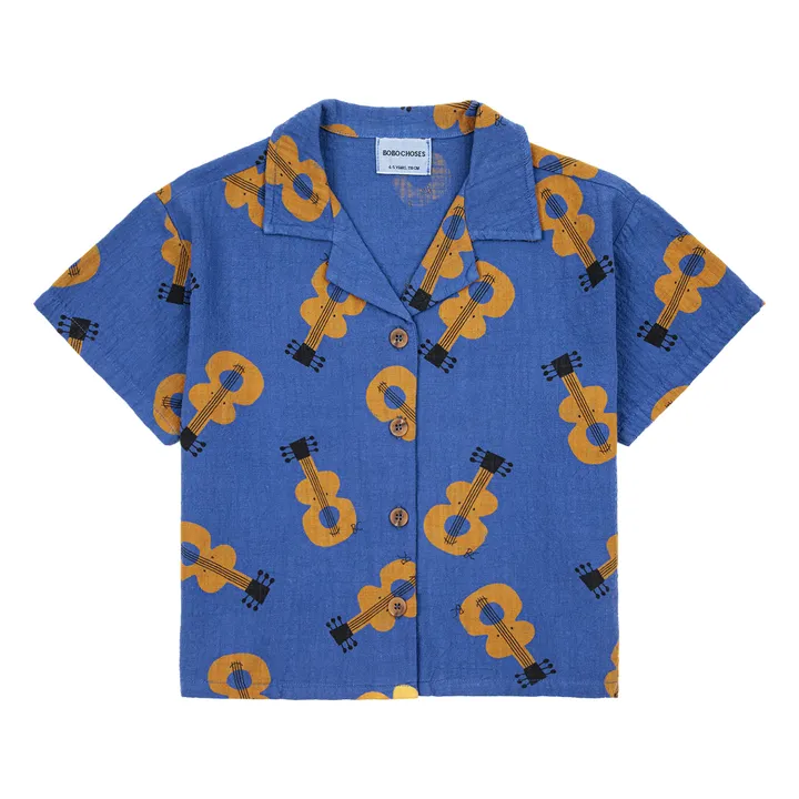 Bobo Choses Chemise Guitares | Bleu