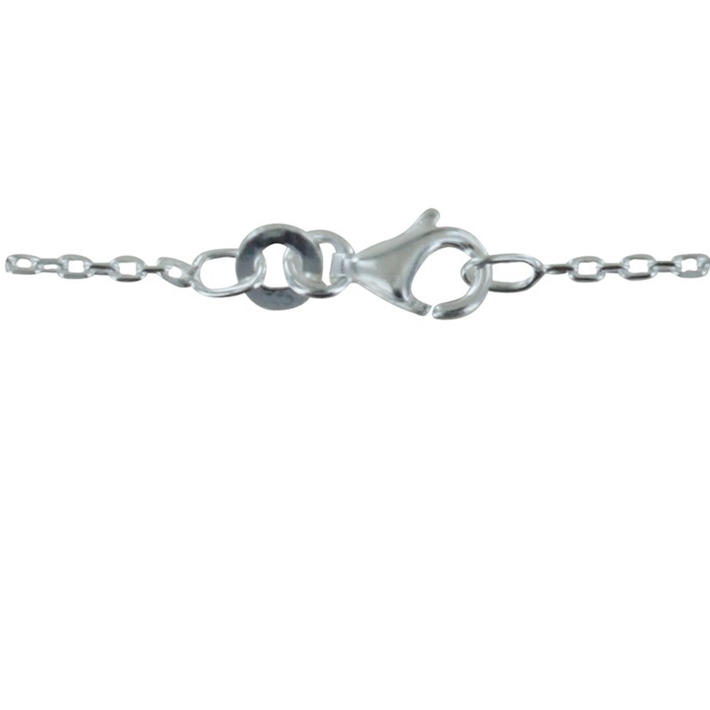 Chaine en Argent 925/1000 Maille Forçat 1mm