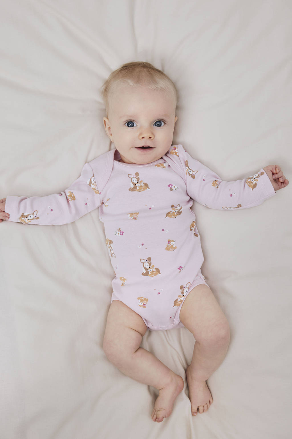 NAME IT romper NBFBODY - set van 3 roze/wit