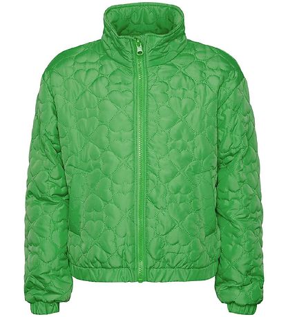 Pieces Kids Steppjacke - PkHeart - Irisch Green