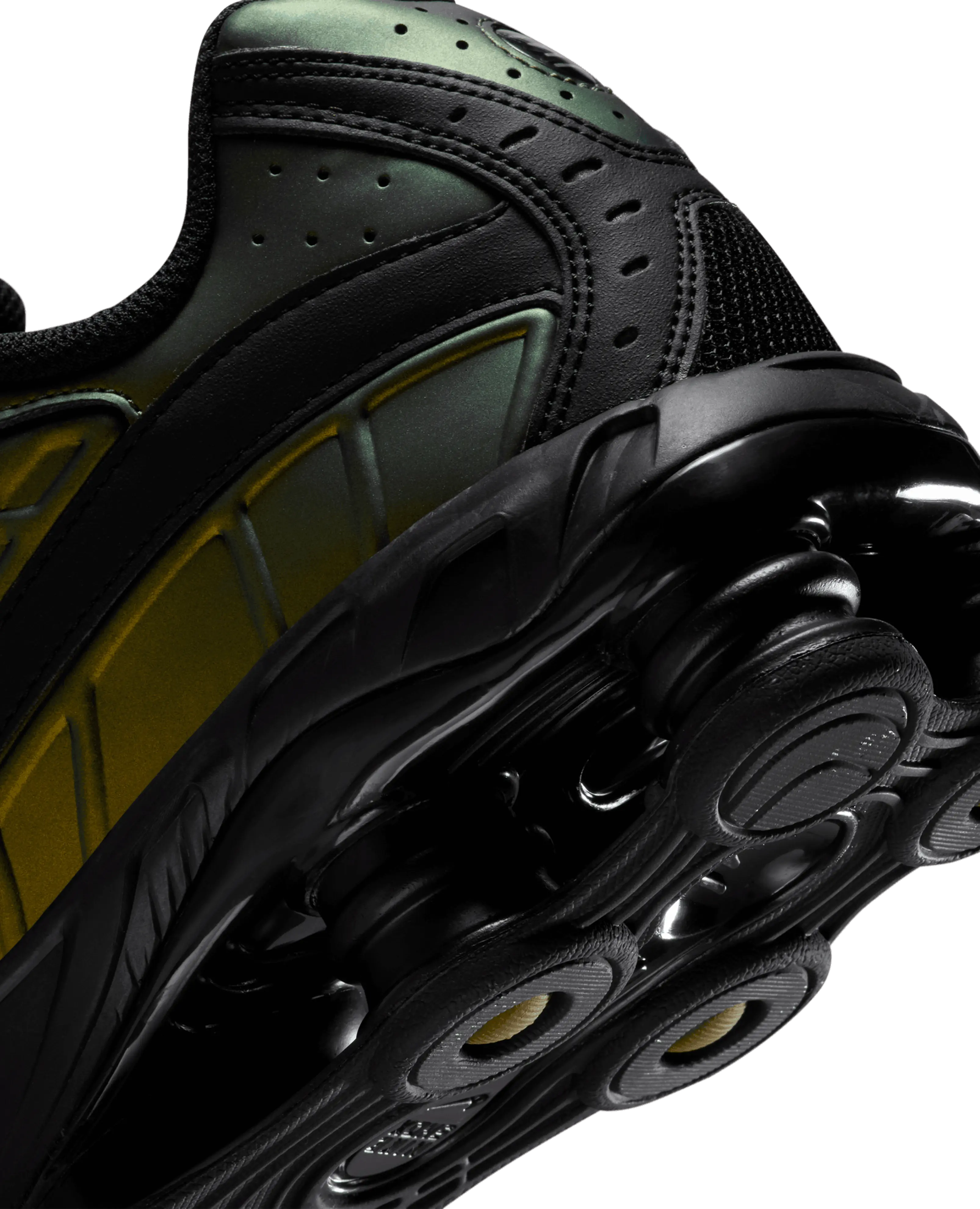 Nike Shox Ride 2 (Black/Black-Olive Flank-MTLC Silver)