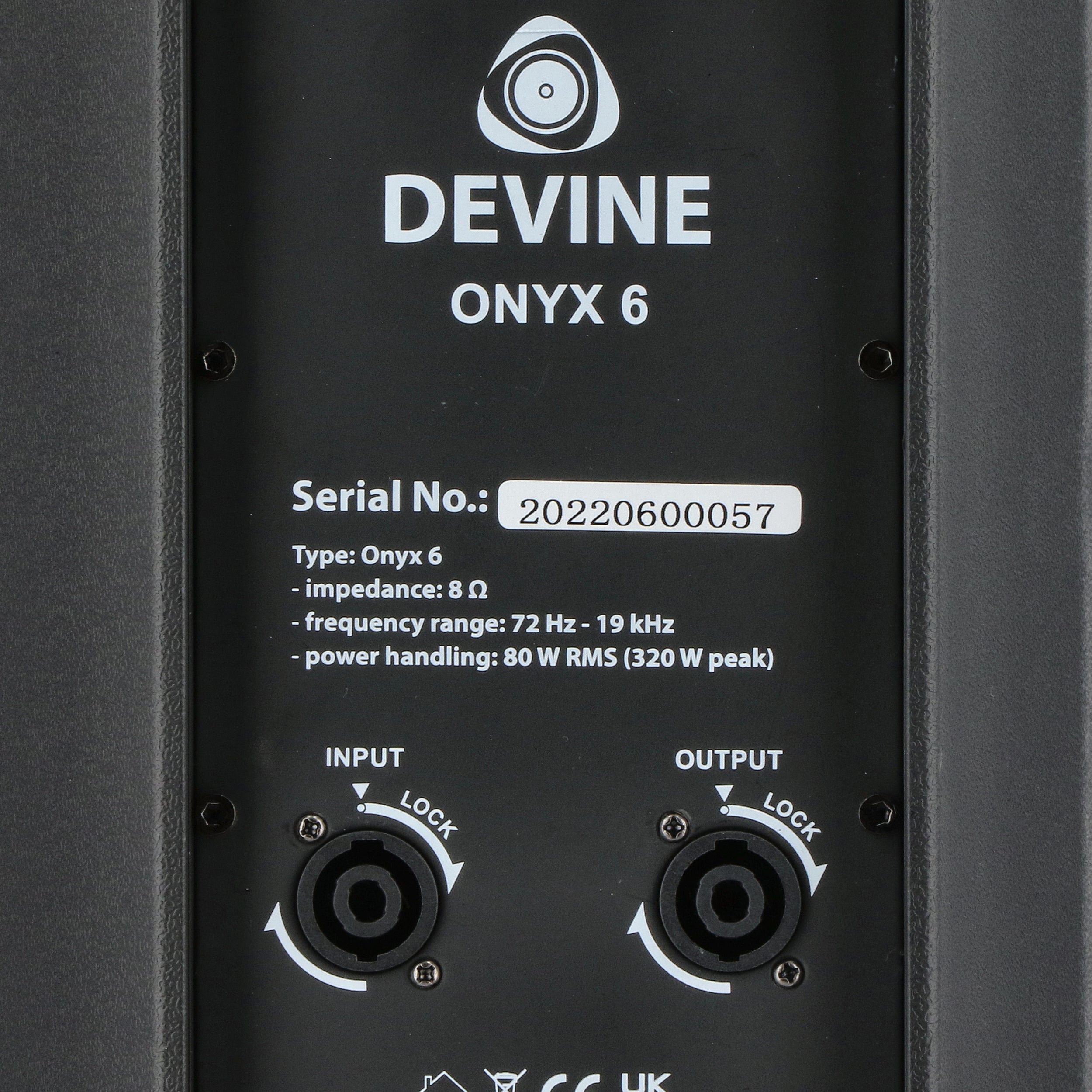 Devine Onyx 6 passieve satellietspeaker 6 inch