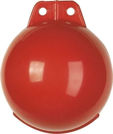Danfender Garnblåse Pvc 160mm - Oppblåsbar Blåse Til Garn I Rødt For God Synlighet Rød