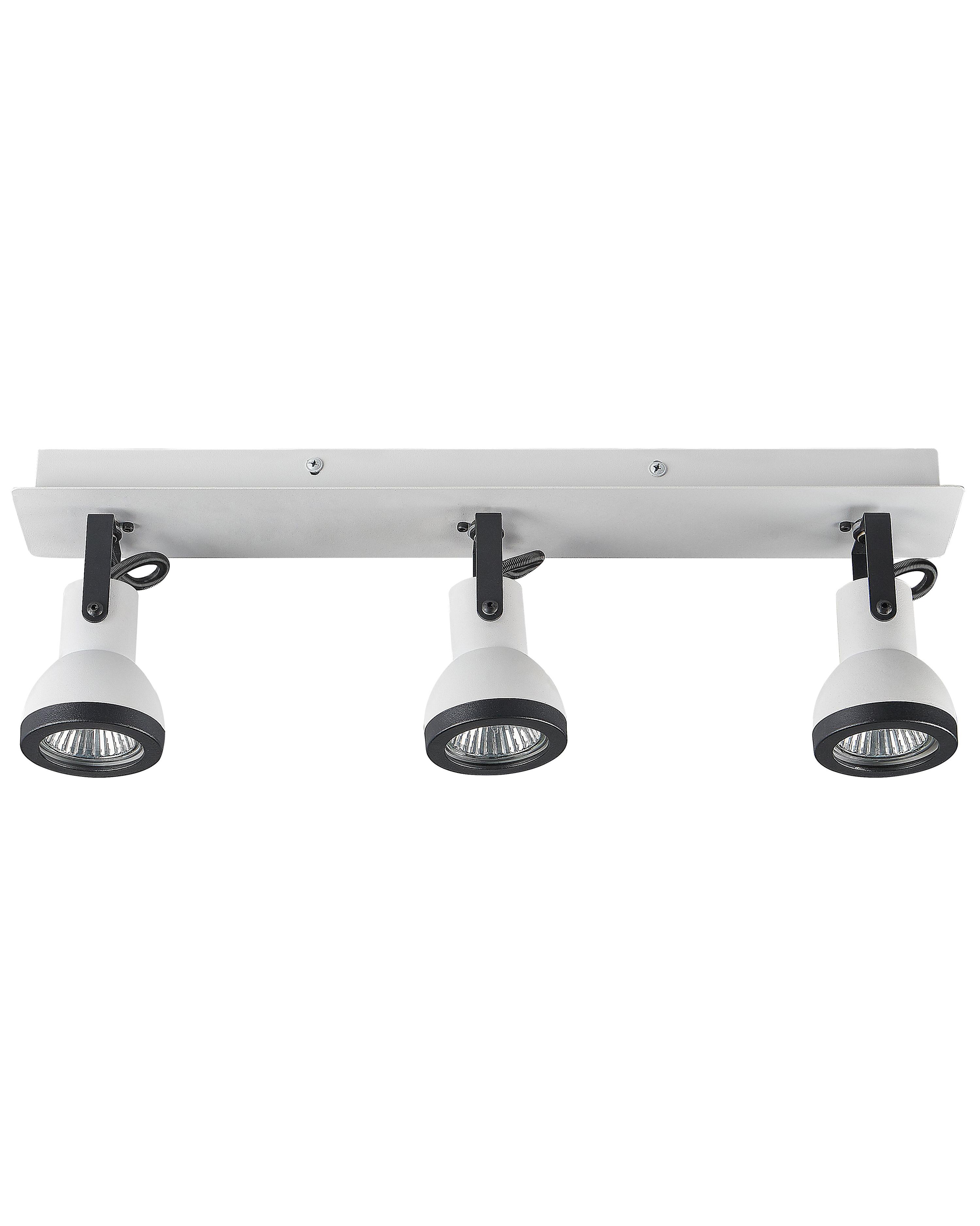 3-lichts spot BARO verstelbaar Metaal Wit