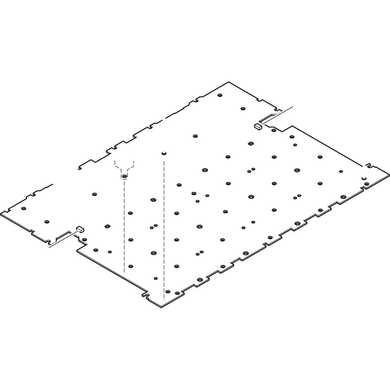 Pioneer spareparts DWX4409 CHILD ASSY voor DDJ-XP2