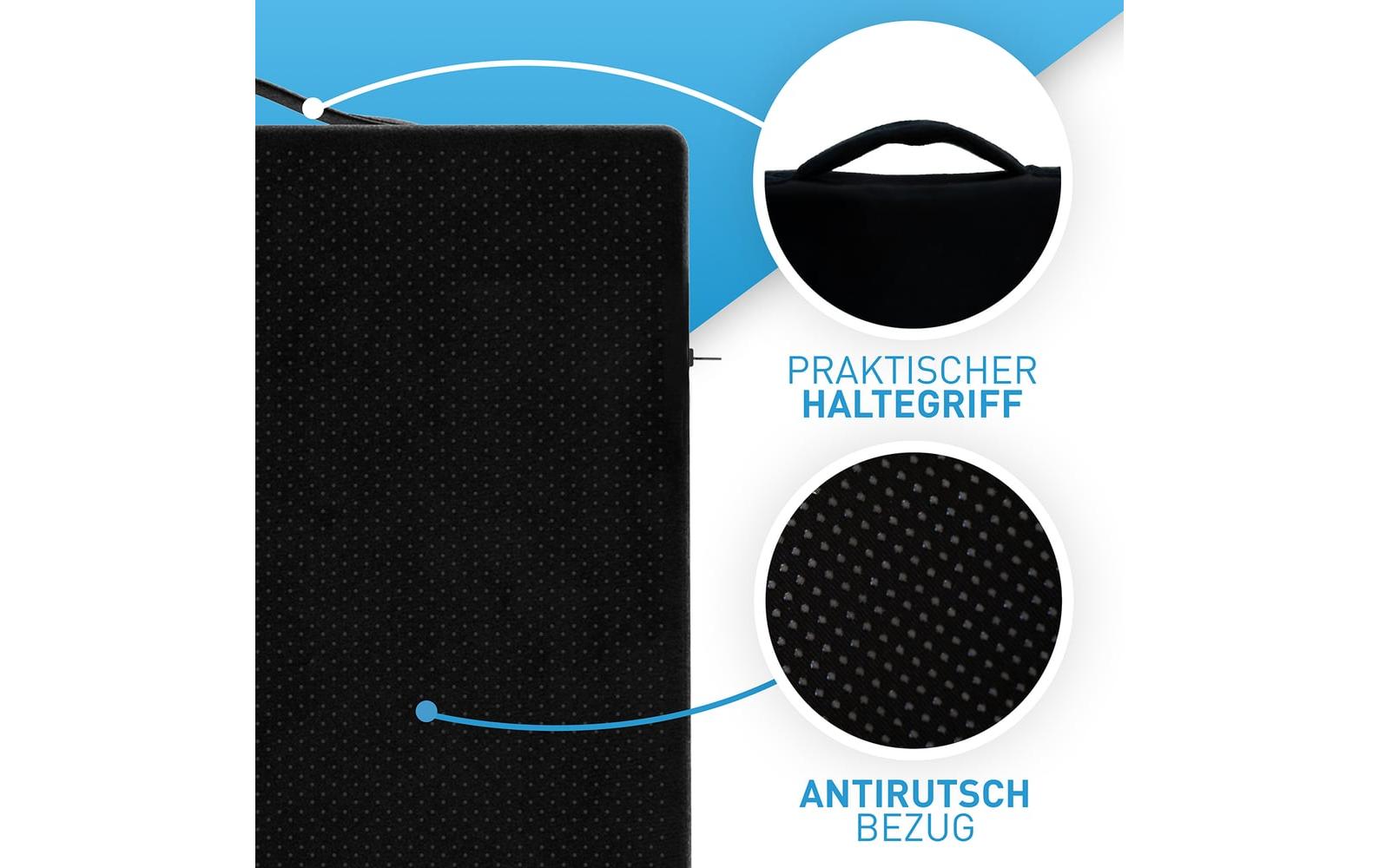 Keilkissen mit Samtbezug – AntirutschbezugStuhl-Keilkissen