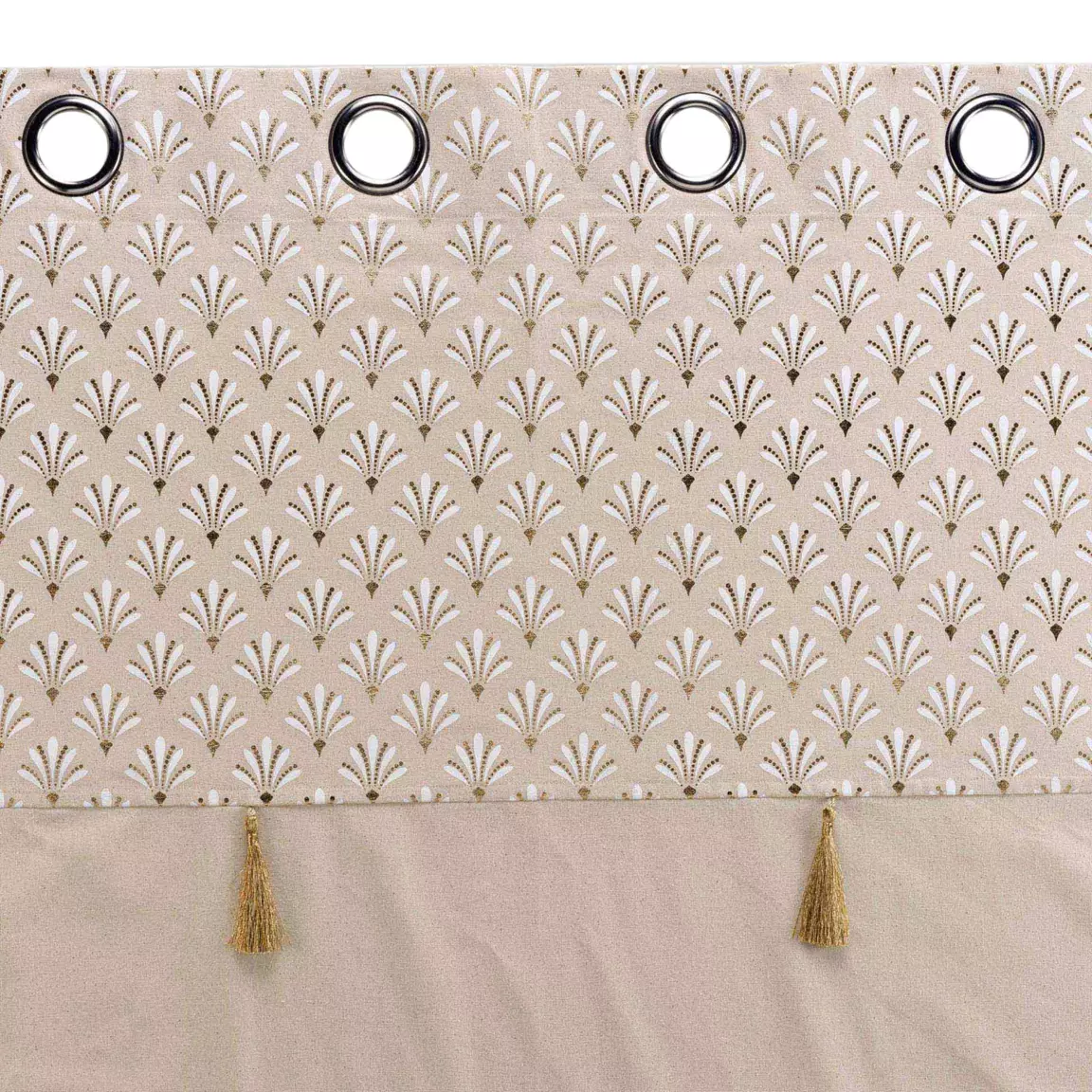 Rideau coton (140 x 240 cm) Rafina Beige