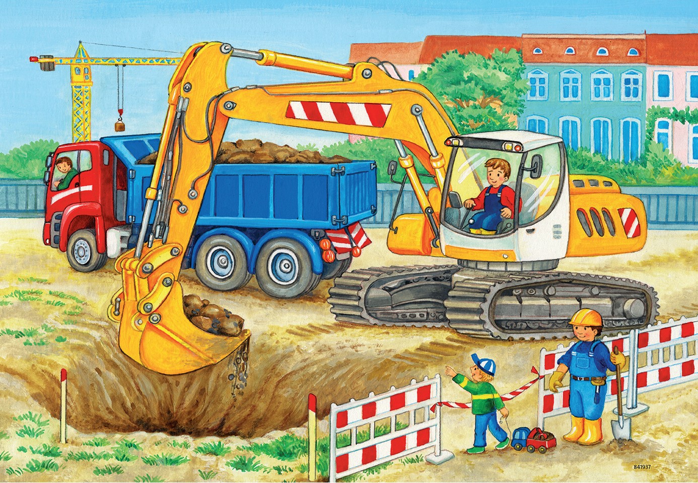 Ravensburger - Hard At Work 2x12p