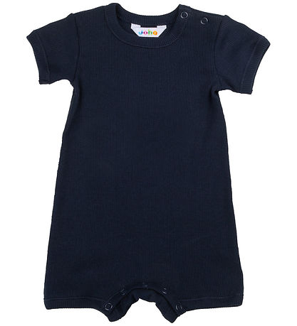 Joha Sommerstrampler - Rib - Navy