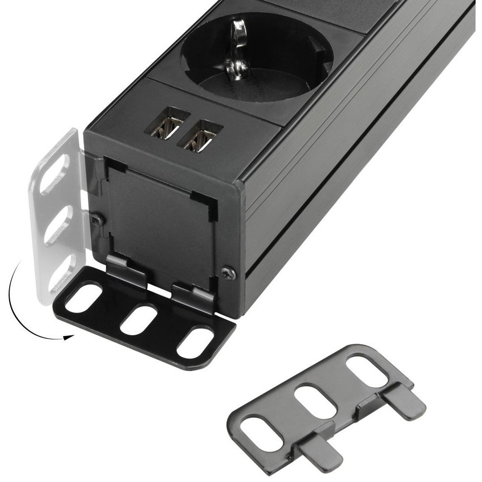 Adam Hall 87471USB stroomverdeler met 2x USB aansluiting