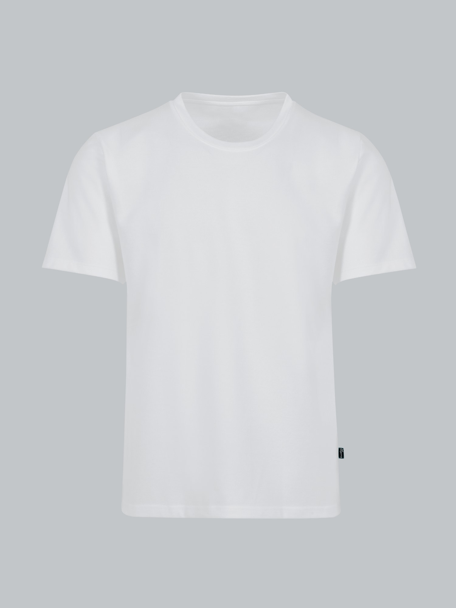 T-Shirt in Piqué-Qualität Weiss