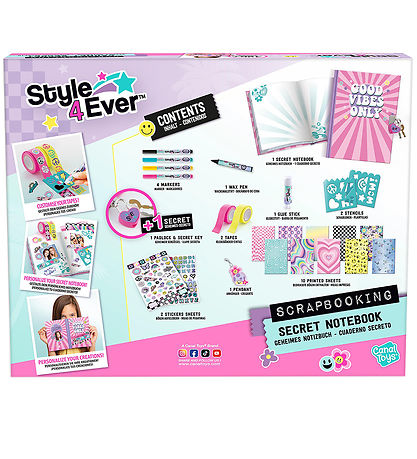 Style 4 Ever Scrapbooking - Geheimnis Tagebuch