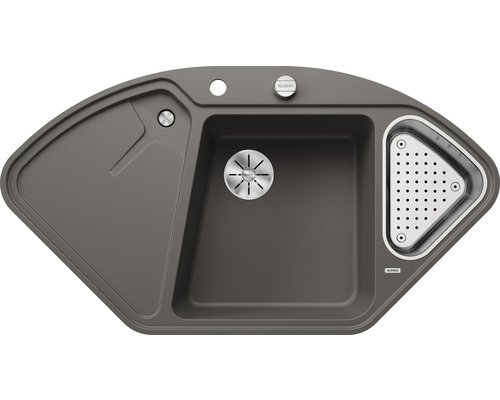 Blanco DELTA II spoelbak 1042 x 560 mm vulkanisch grijs 527239