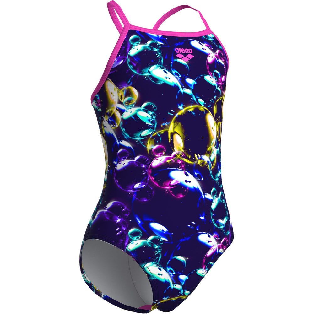 Køb Arena Multi Girl Soap Bubbles Badedragt Light Drop Back