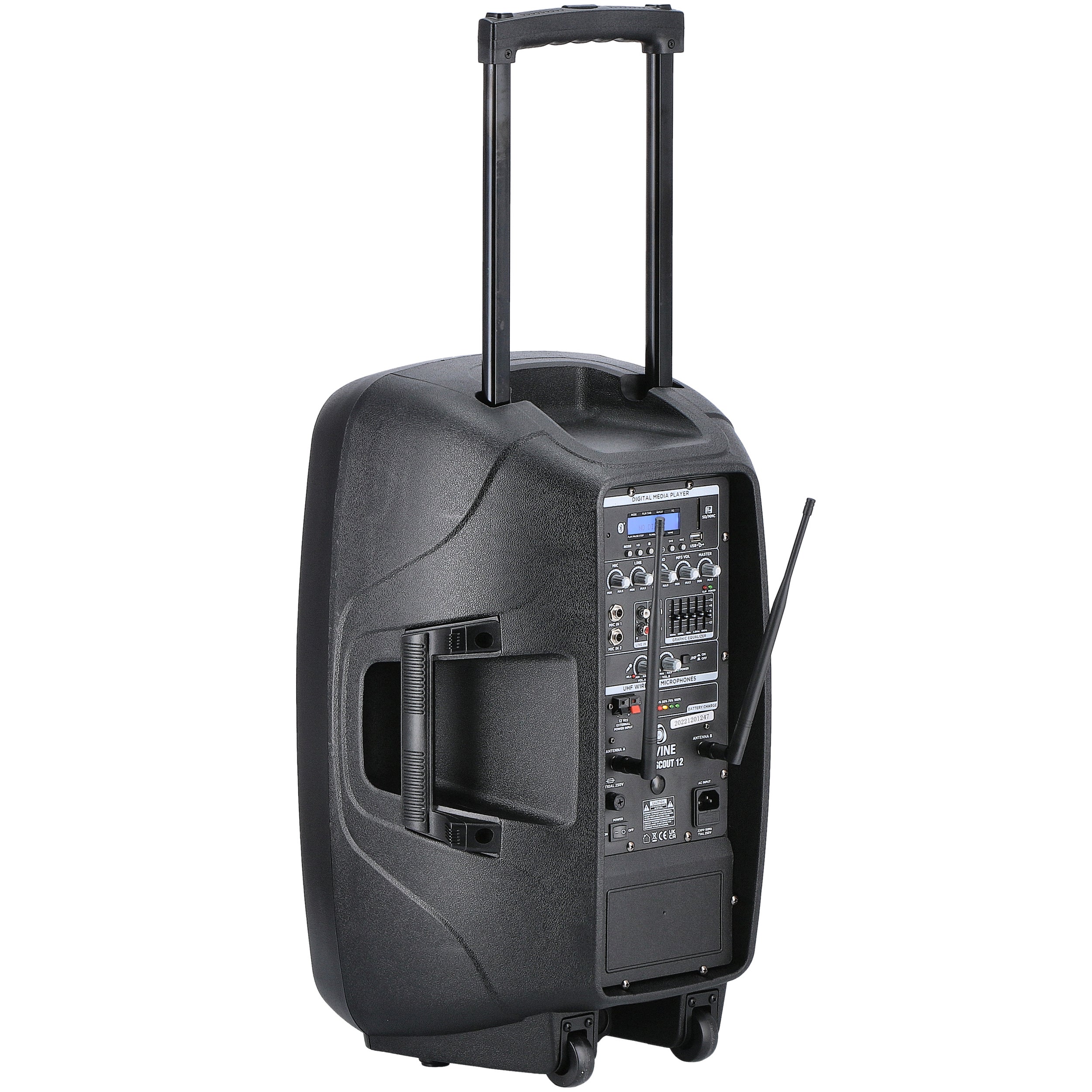 Devine Sound Scout 12A 12 inch mobiele accu-speaker