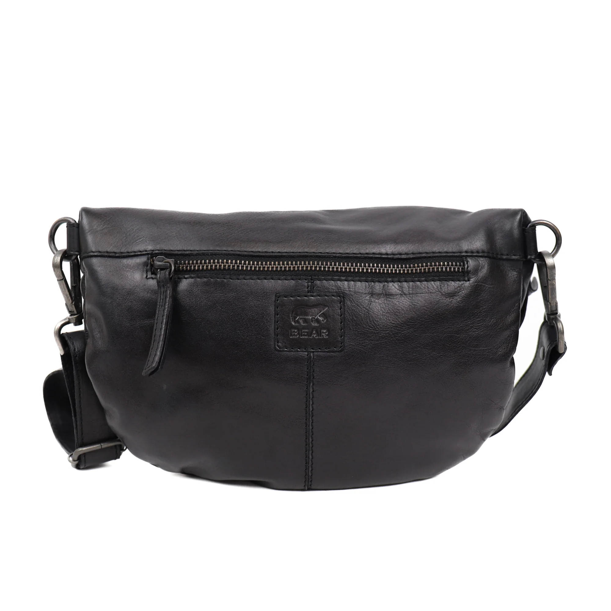 Bear Design Cow Lavato Schoudertas/ Heuptas Maiky Black CL44516