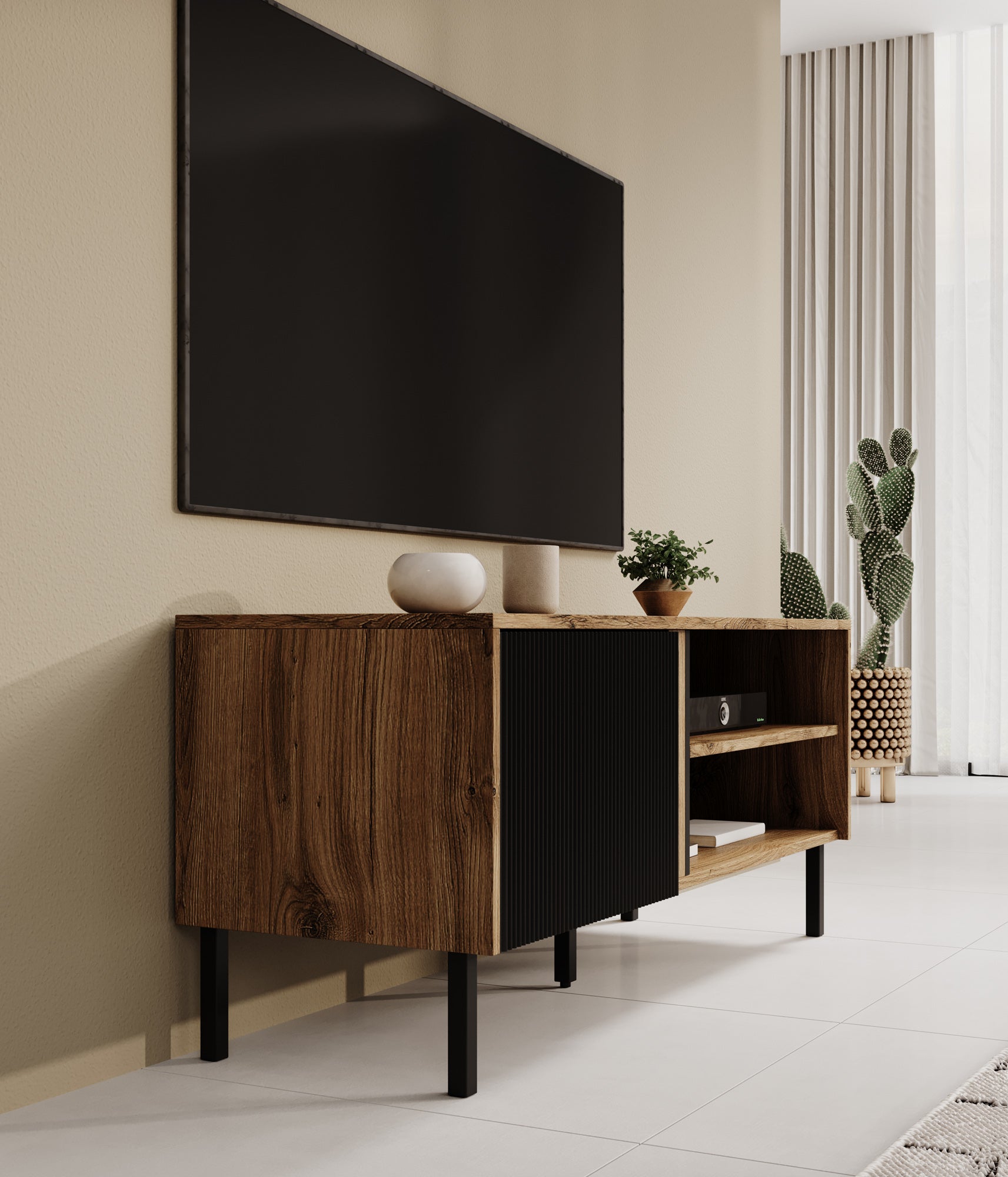 Margareth - TV-Meubel - Eiken - 120 cm
