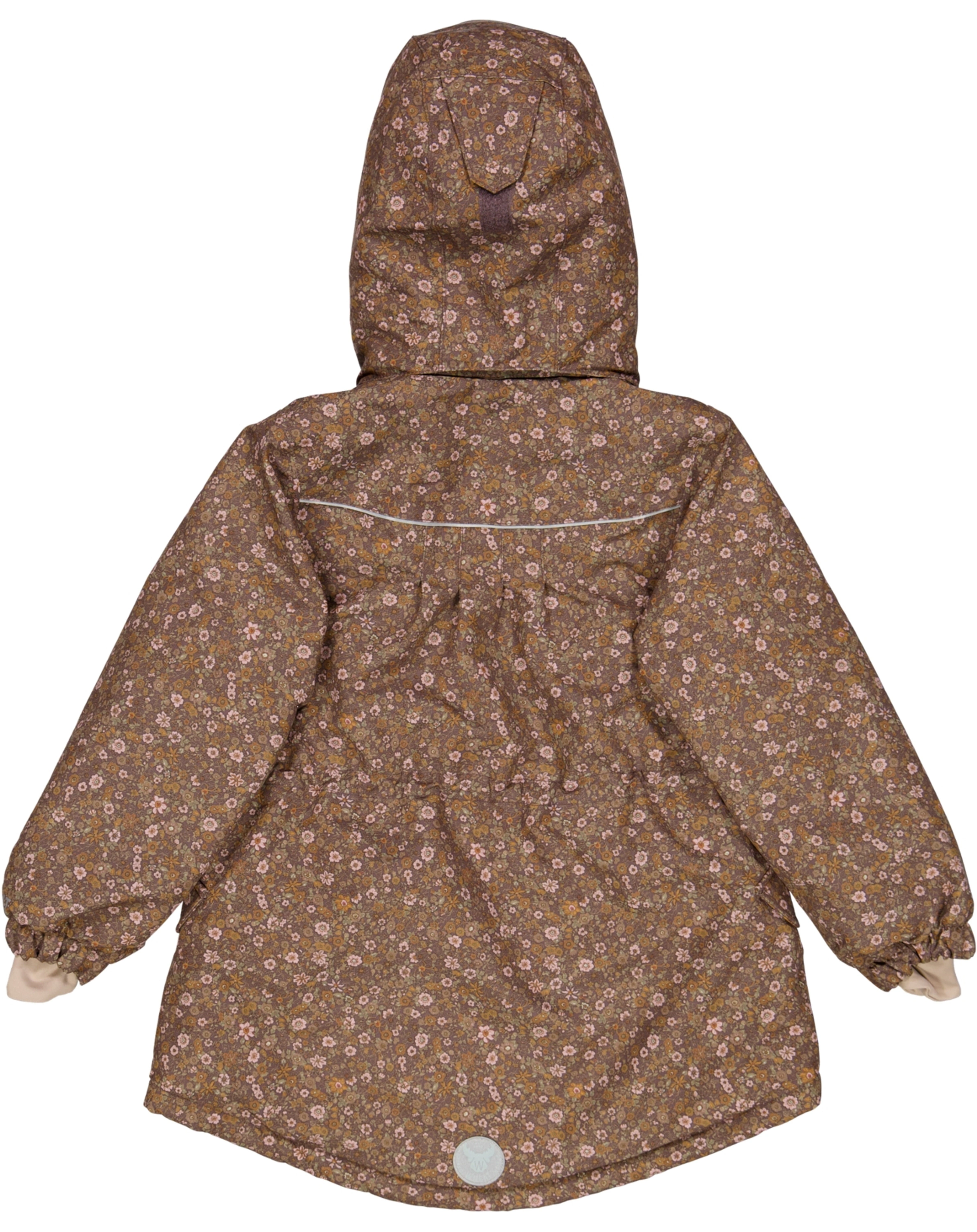 Funktions-Winterjacke MATHILDE TECH FLOWERS in eggplant