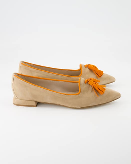 Terry Pisa Ballerinas in Beige