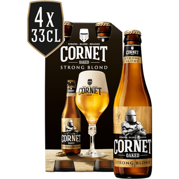 Cornet Oaked Blond 4x330ML