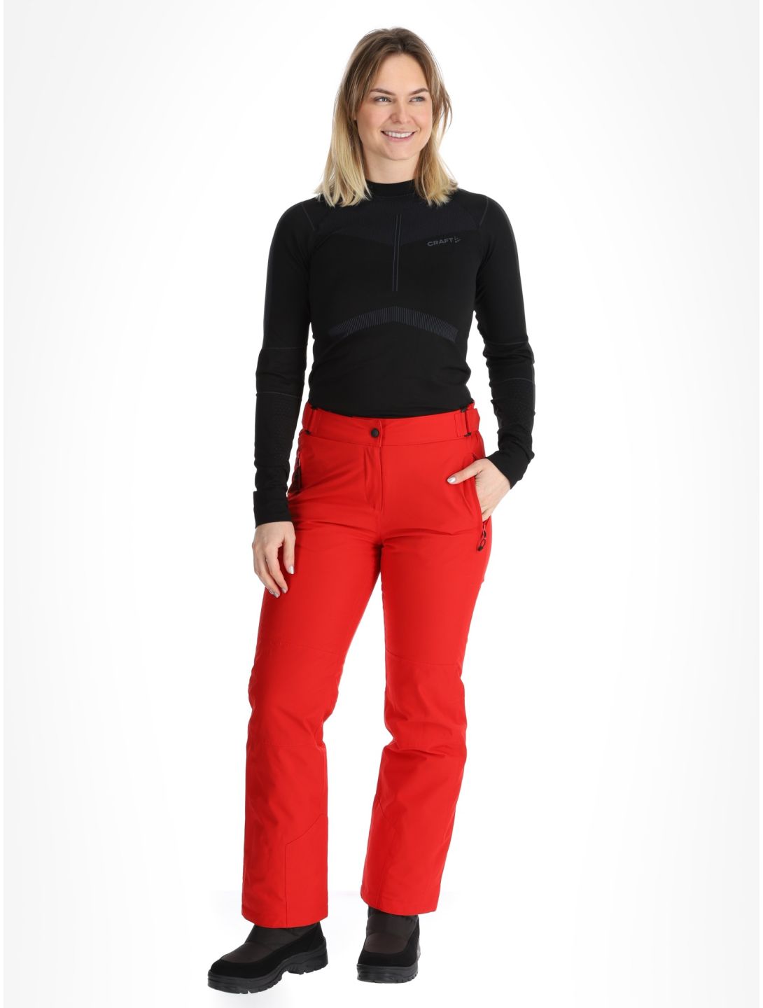 Vroni Slim 2.0 skibroek dames  kort model