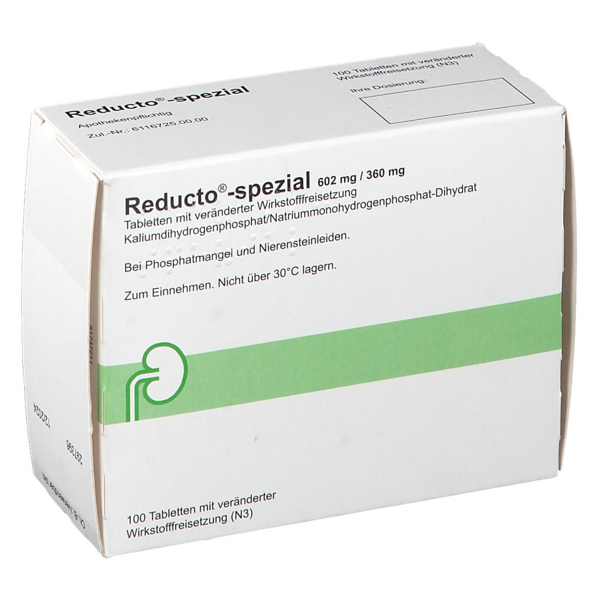 Reducto®-spezial 602 mg / 360 mg Dragees