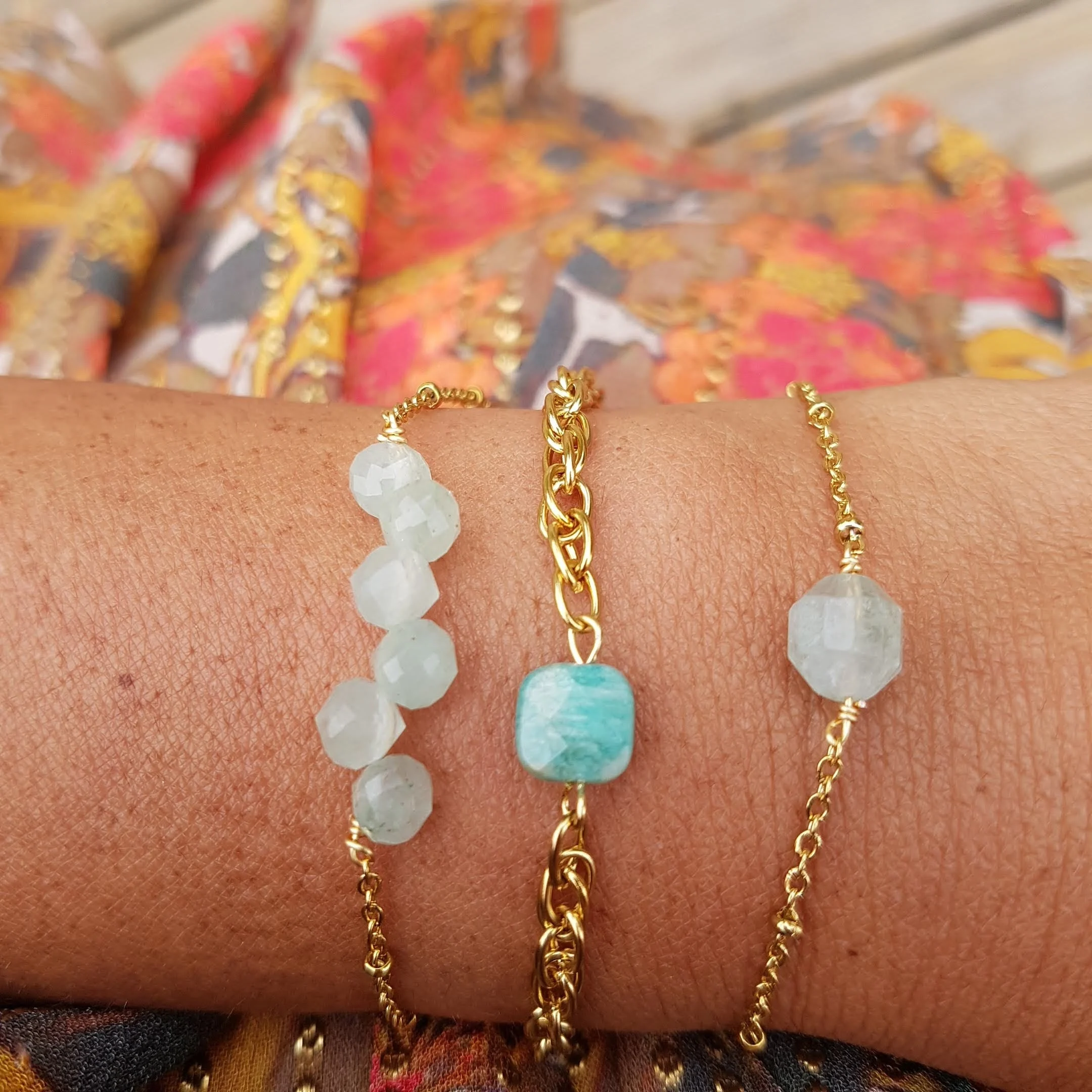 GEORGES - Bracelet aventurine | Vert