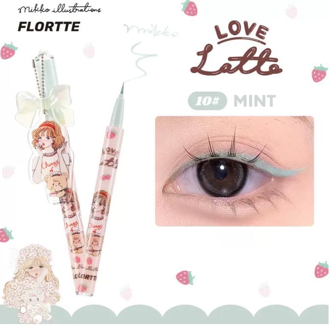 FLORTTE - SUMMER LIQUID EYELINER - 4 kleuren